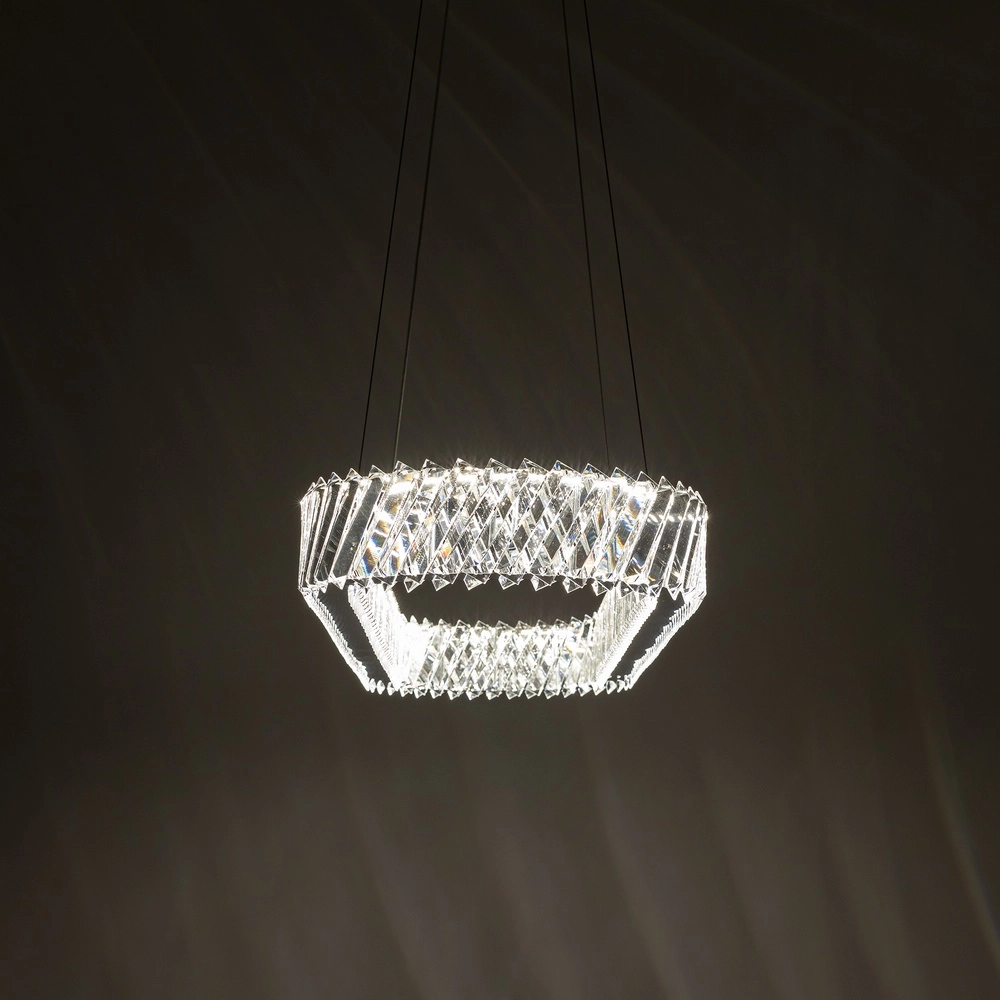 Kroonluchter Luxora Led 120 x 35cm kristal Lyora 5903139117074