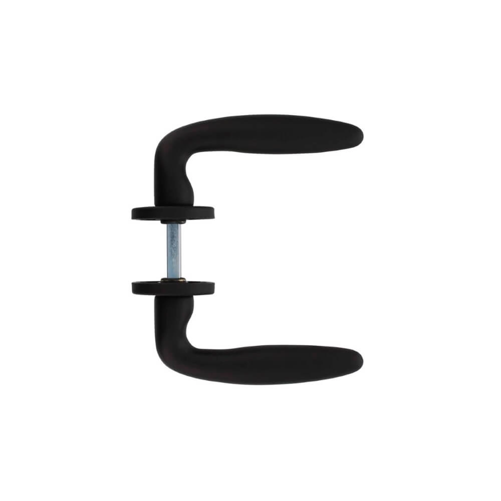 Moderne deurklink Sigaar zwart Intersteel 8714186089644