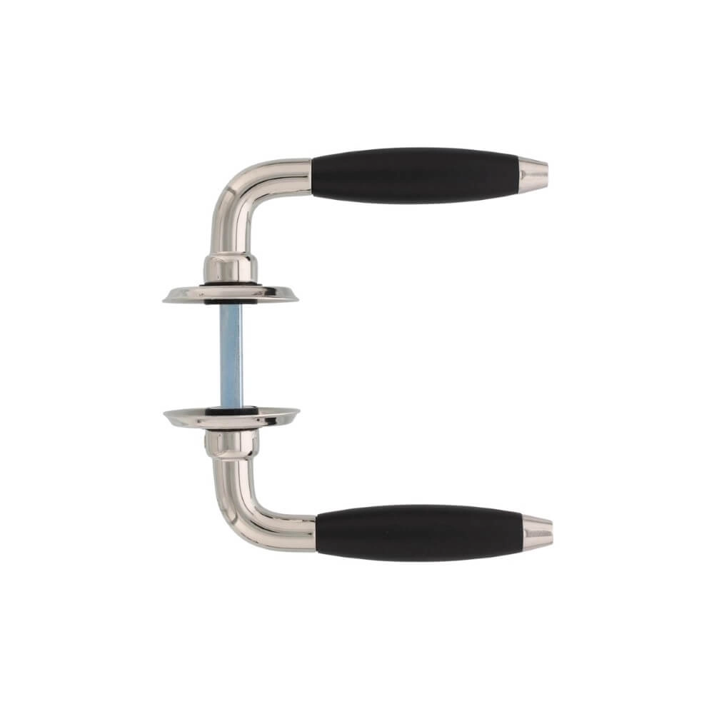 Deurklink Antonnet op rozet nikkel Intersteel 8714186489109