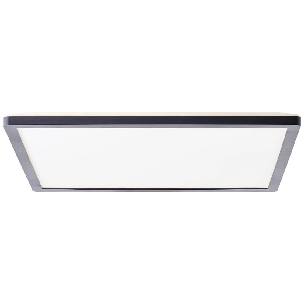 Plafondlamp Milton 42 x 42cm zwart Brilliant 4004353413650