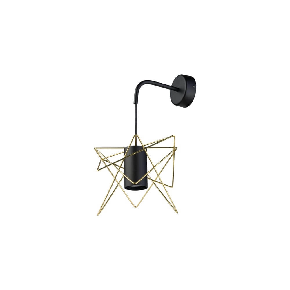 Draad wandlamp Gstar met goud