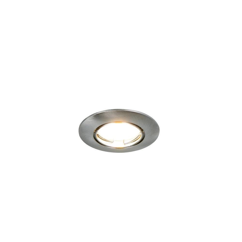 Nikkel inbouwspot Savoy design