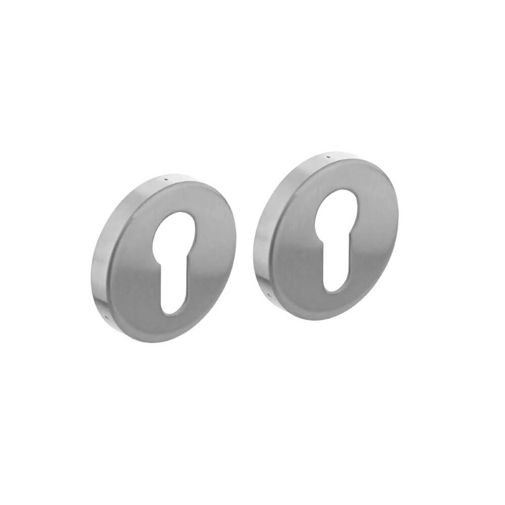 Set van 2 cilinderrozetten Tira RVS Intersteel 8714186584873