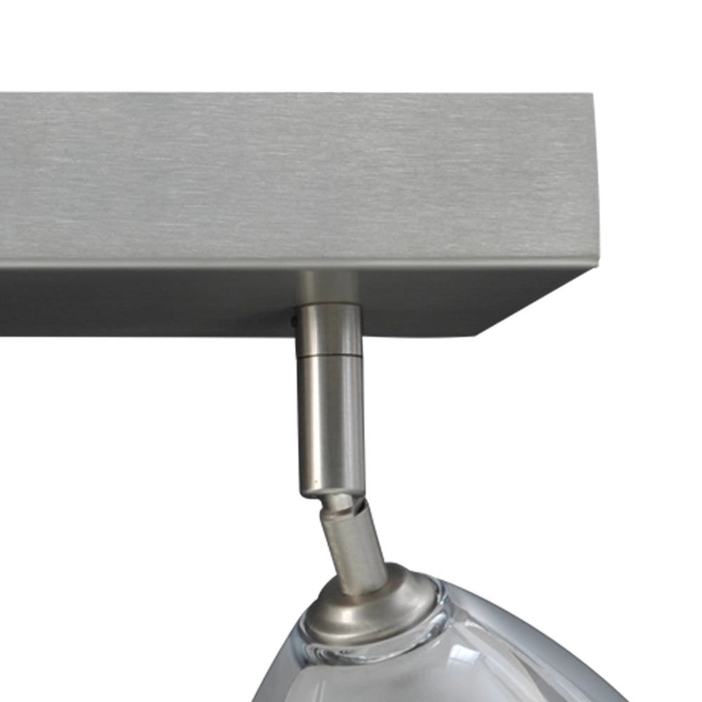 Plafondlamp Caterina LED Beam 2-lichts metaalgrijs Masterlight 8718121210742