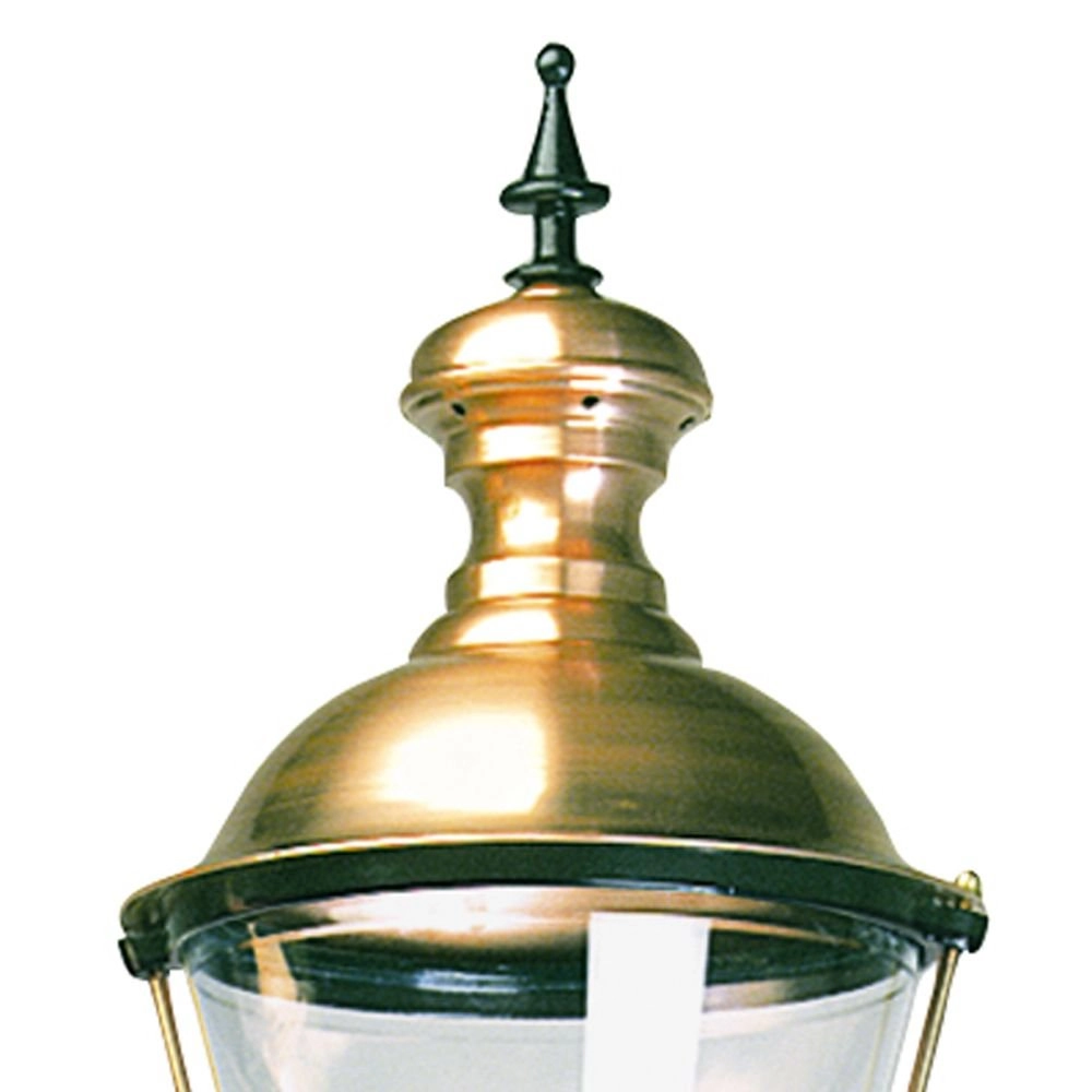 Ronde, nostalgische lantaarn lamp Berghuizen K1 zwart KS Verlichting 8714732140447