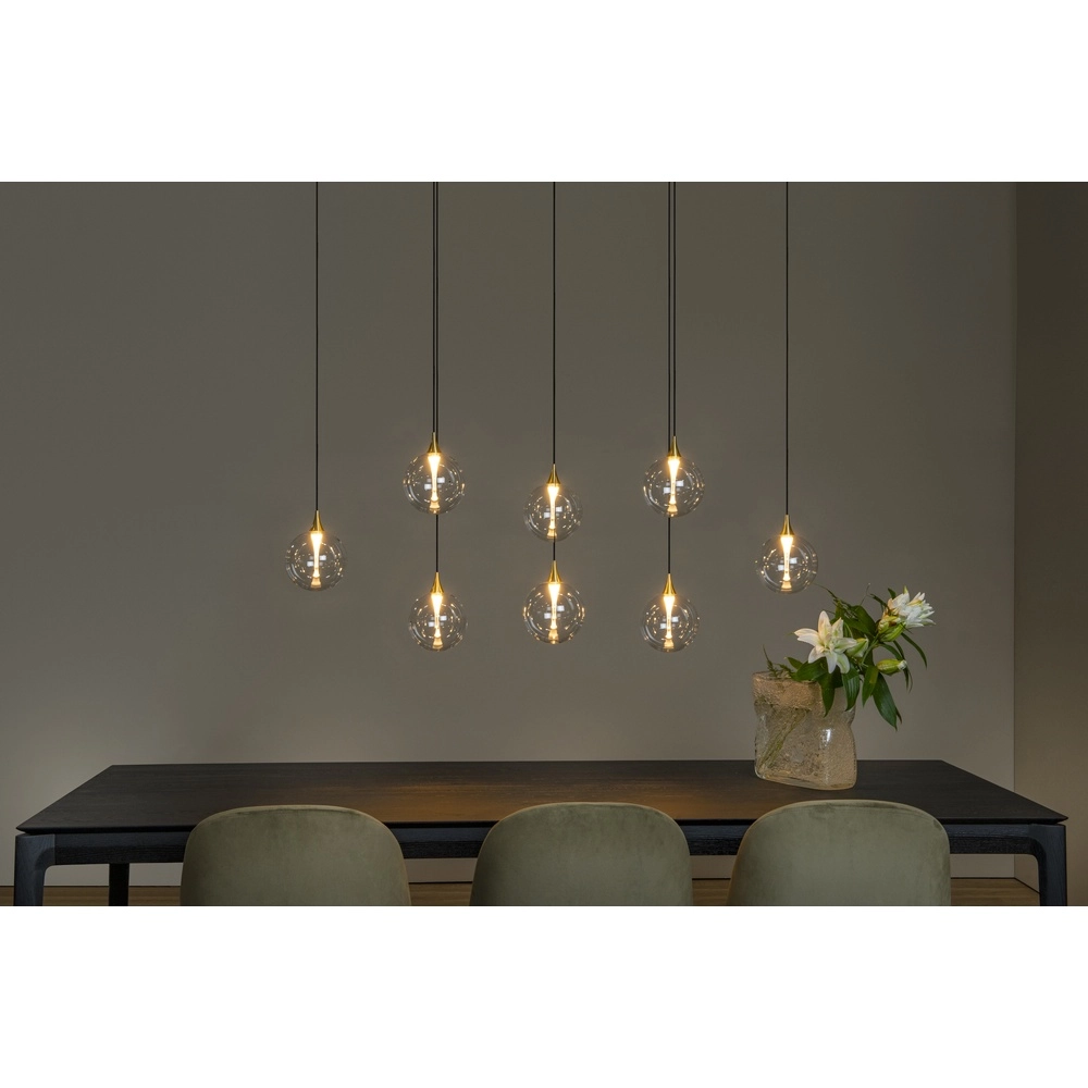 Design led hanglamp Gisela helder - 8x Ø 16cm Premium by Lucide 5411212134820