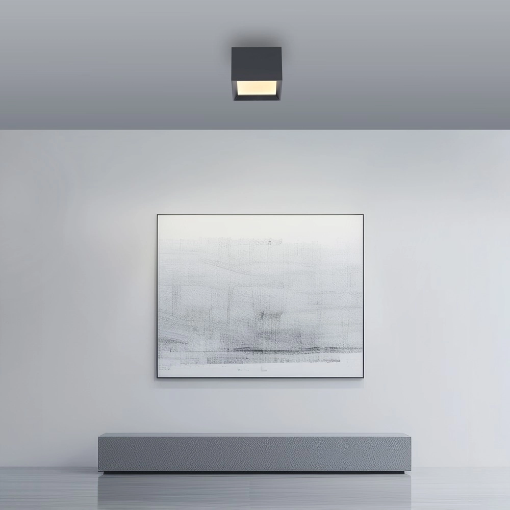 Led opbouwspot Pure Manhattan mystic grey Paul Neuhaus 4012248396827