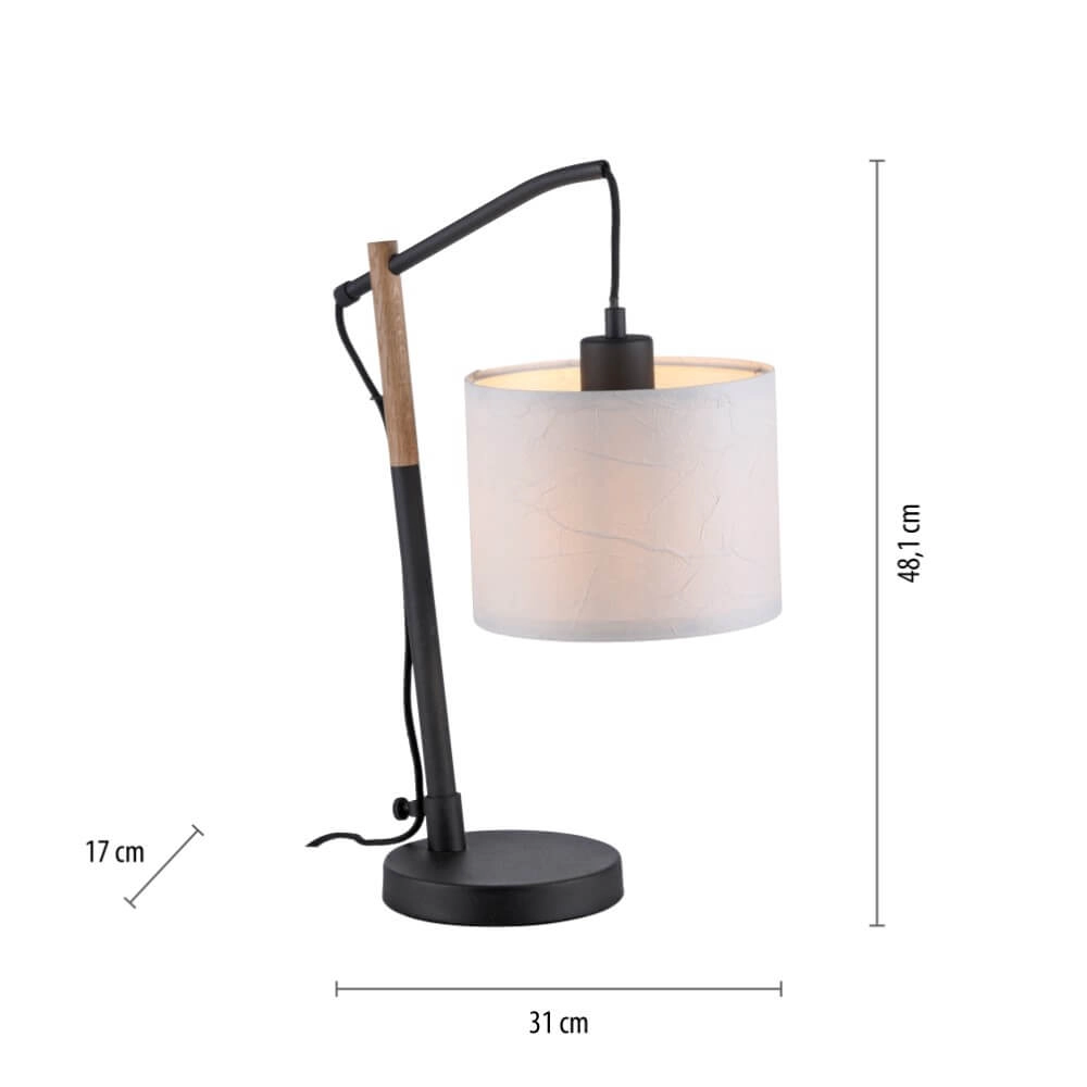 Witte tafellamp Green Sofie Just Light 4043689995027