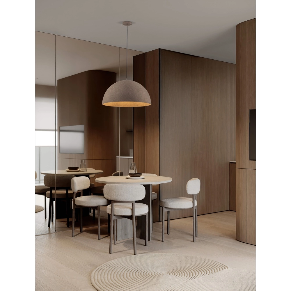 Hanglamp Starla bruin Ø 60cm Lyora 5212017476821