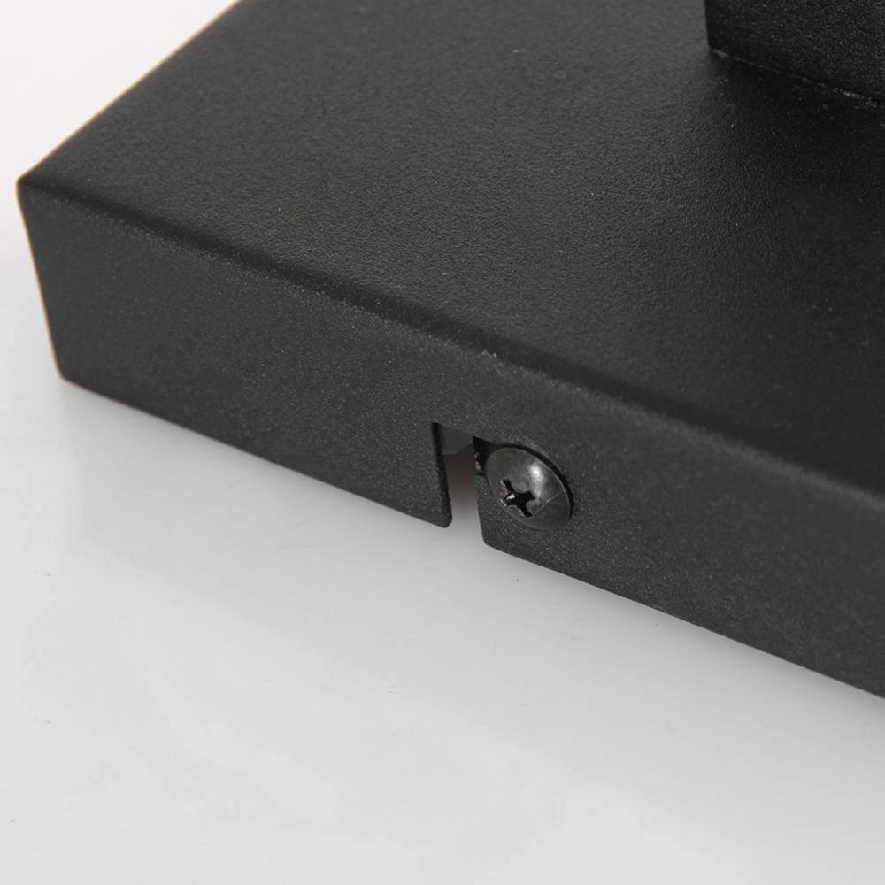 Wandlamp Stang zwart met strokleurige kap Steinhauer 8712746172010