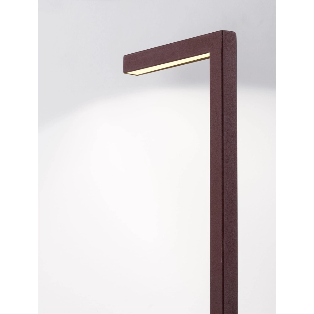 Sleek garden lamp Pipe Rust brown 94.5cm Lyora 5212017465535