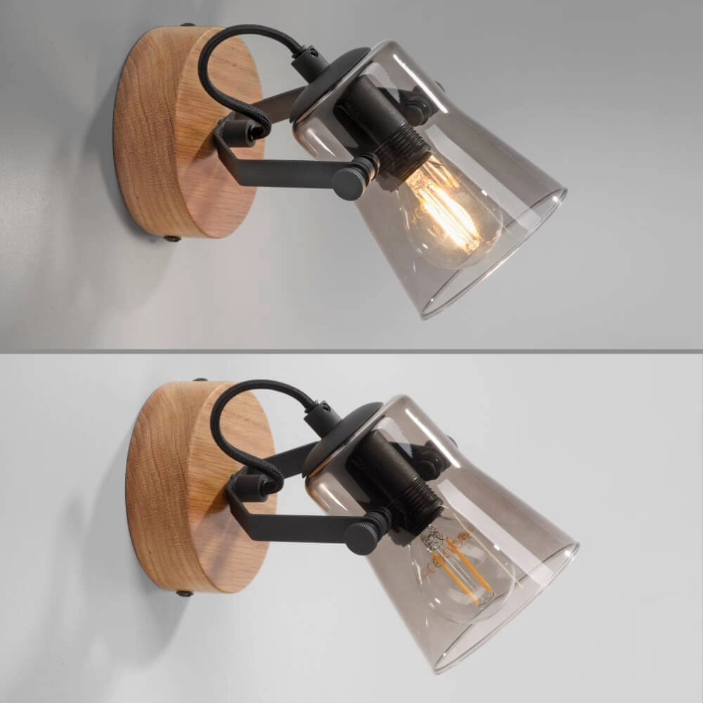 Wandlamp Green Langstrom hout Just Light 4043689994860