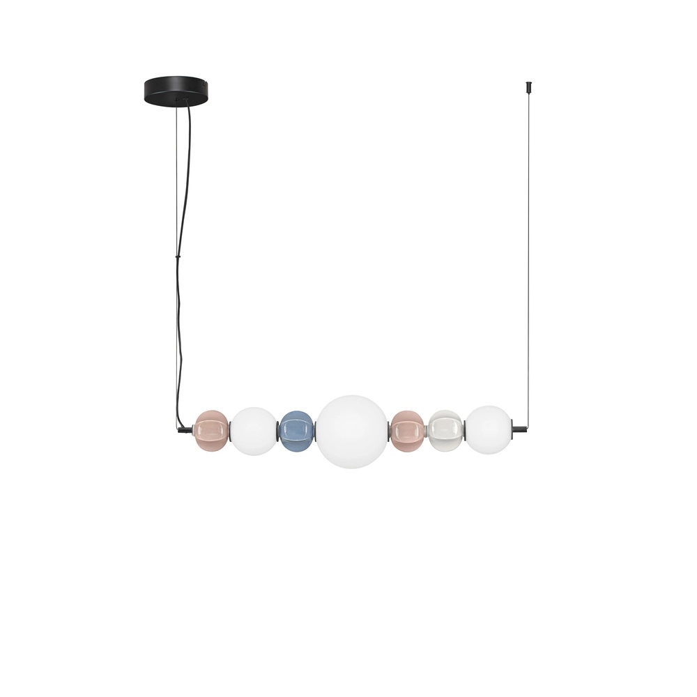 Unieke hanglamp Dazz horizontaal meerdere kleuren Lyora 5212017495242