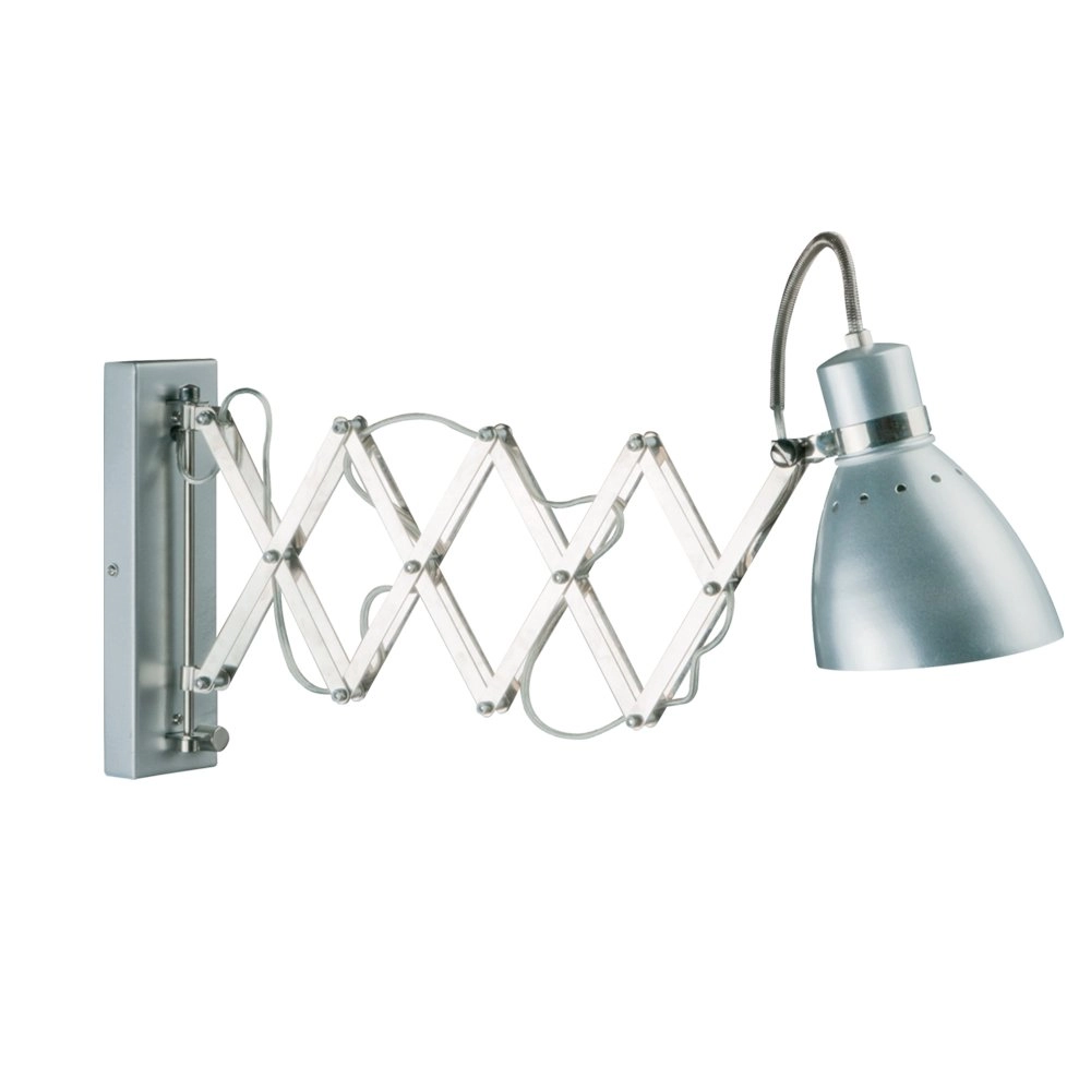 Schaarlamp Spring metaalgrijs Schaarlamp Spring metaalgrijs