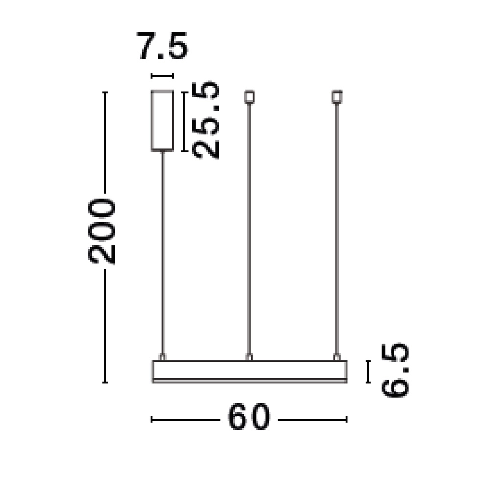 Hanglamp Motif goud Ø 60cm 2700-6500K Lyora 5212017443571