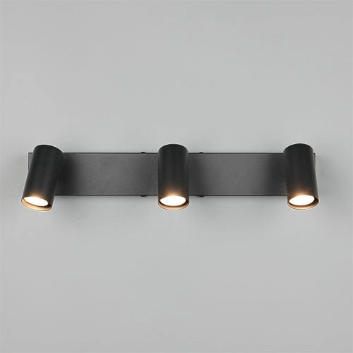 Opbouwspot Taryn 3-lichts zwart Trio 4017807685596