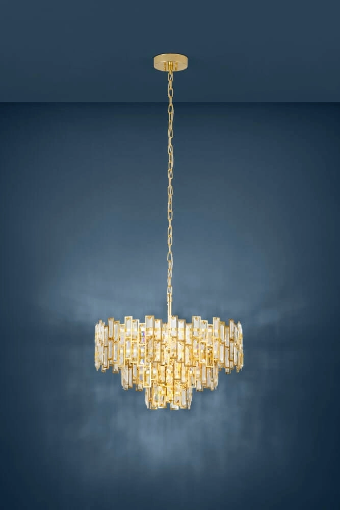 Ø 63cm kroonluchter Calmeilles goud Stars of Light 9002759396138