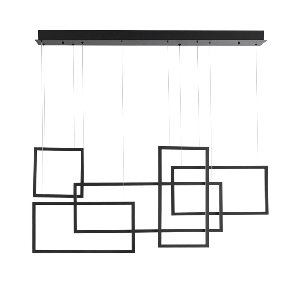 Hanglamp Cornice zwart design Lyora 5212017424716