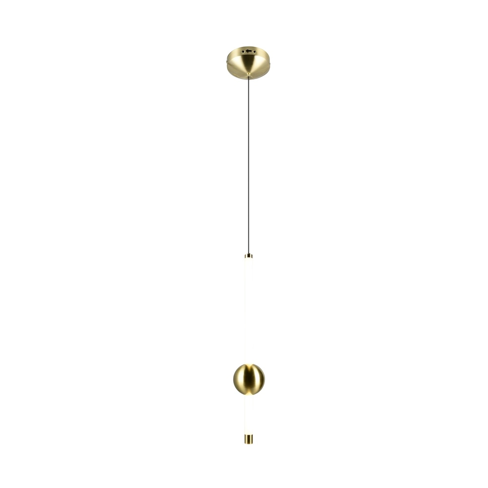 Moderne hanglamp Melita goud Trio 4017807661934