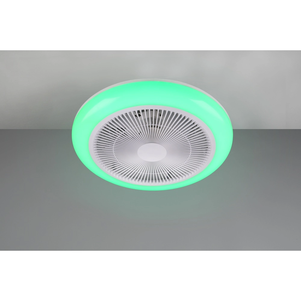 Design ventilator Holmsund wit Ø 46cm met RGB functie Trio 4017807688665