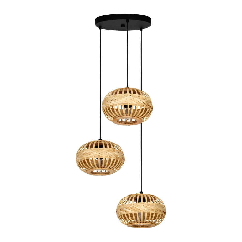 Vide hanglamp Amsfield 1 3-lichts