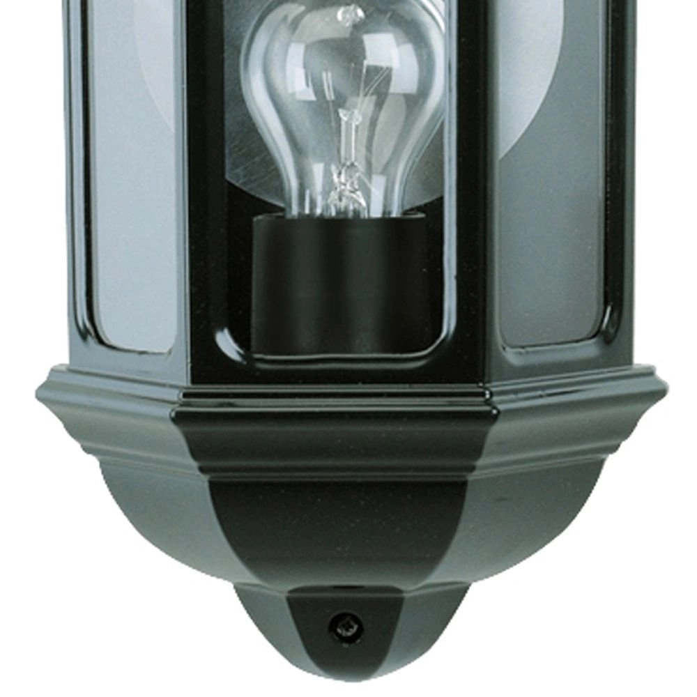 Klassieke muurlamp Turijn 4 zwart KS Verlichting 8714732725743