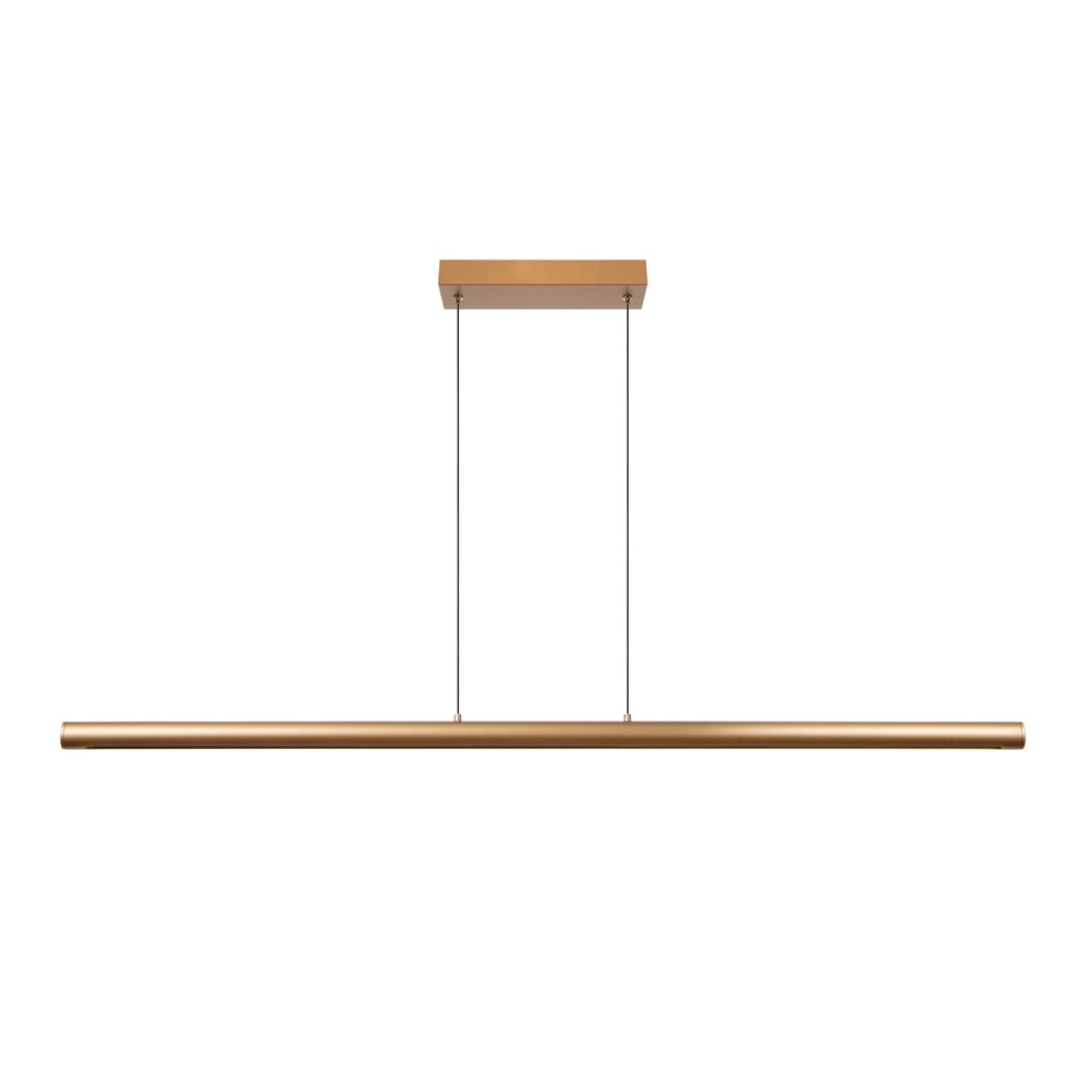 Strakke hanglamp Griffith brons 140cm Premium by Lucide 5411212241931