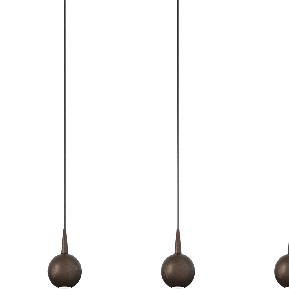 8-lichts hanglamp Talana 160cm cacao bruin Ø 6cm DTW Masterlight 8718121399010