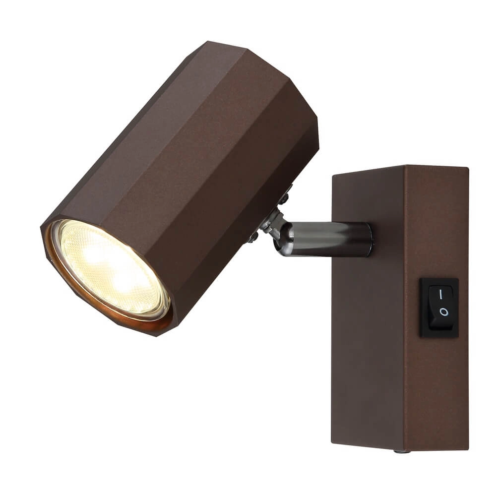 Bronzen wandlamp James enkel Bronzen wandlamp James enkel