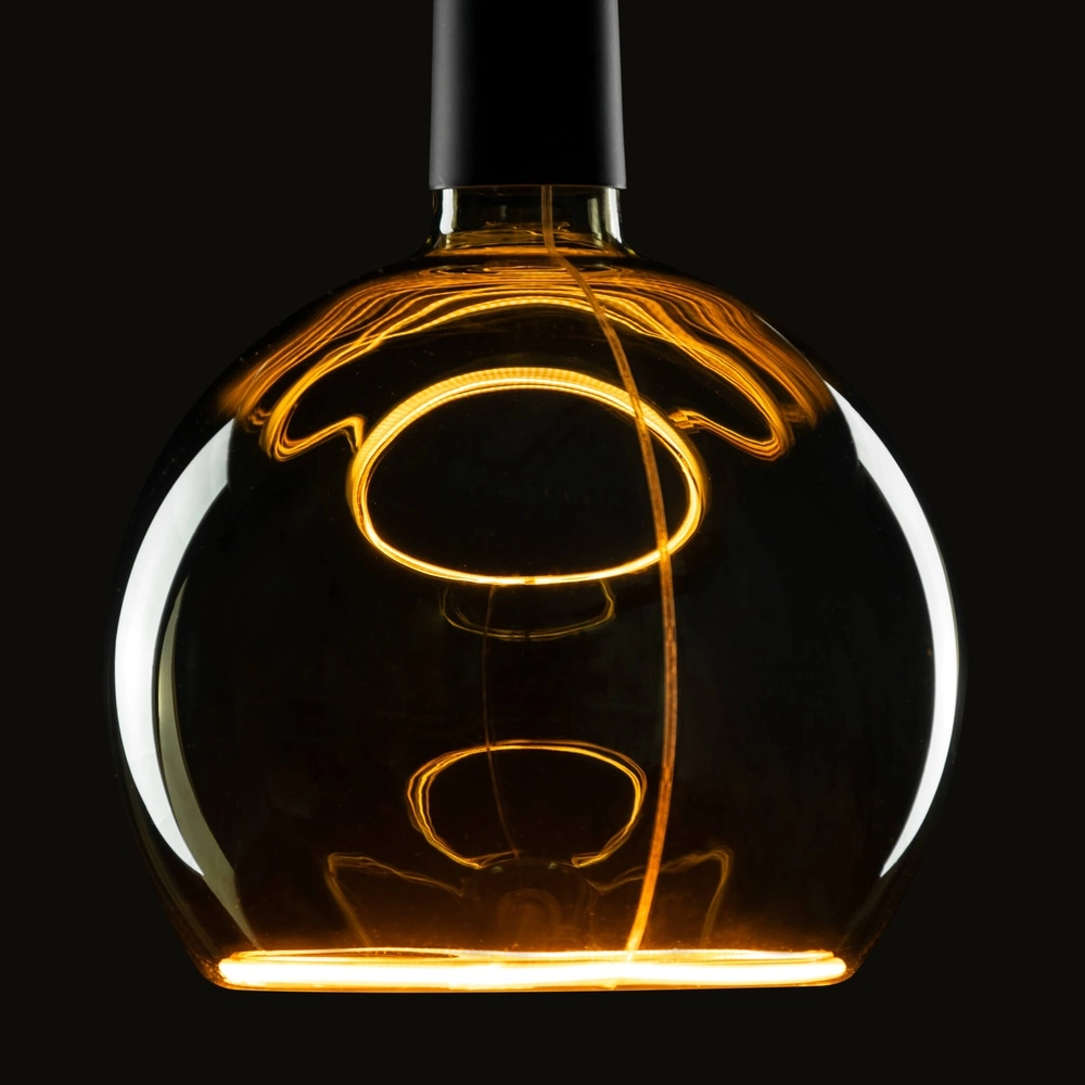 Design lichtbron bol Floating smoke - 6W - E27 - 300lm - 1900K - Ø 20cm