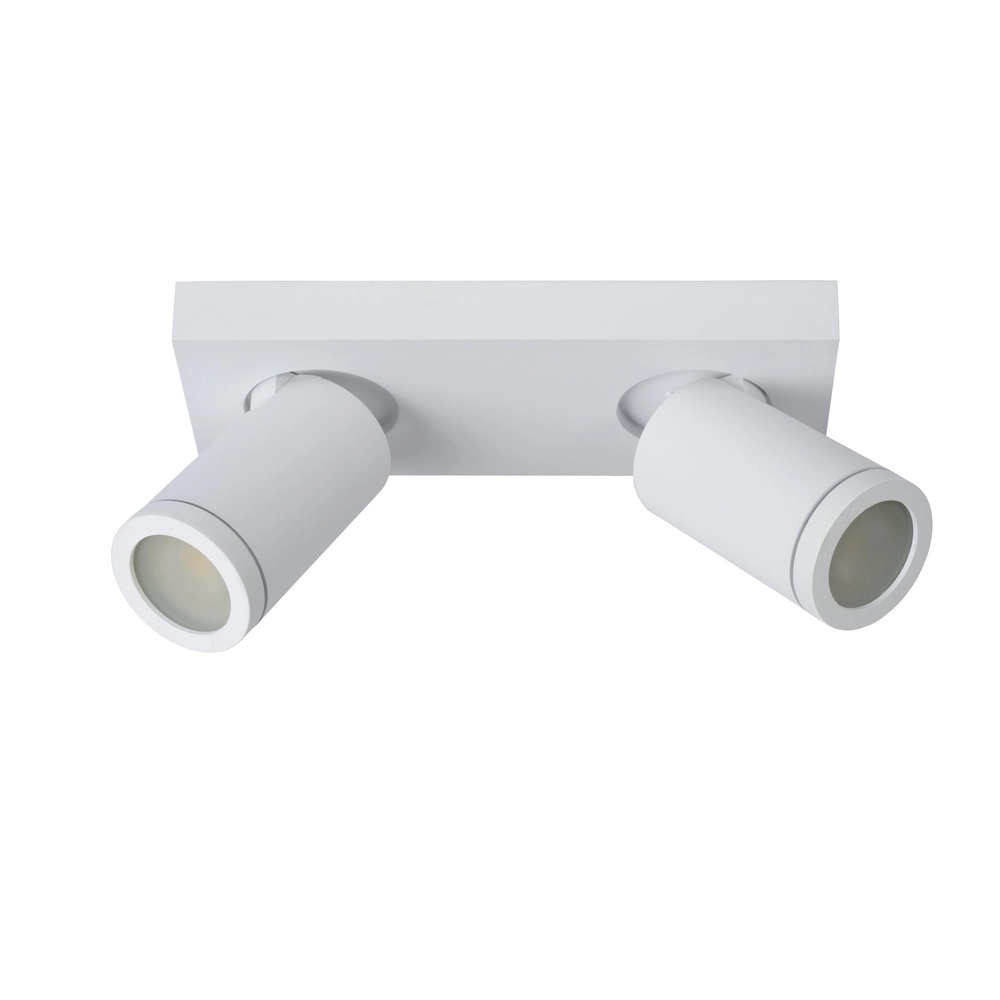 Plafondspot Taylor IP44 2-lichts wit
