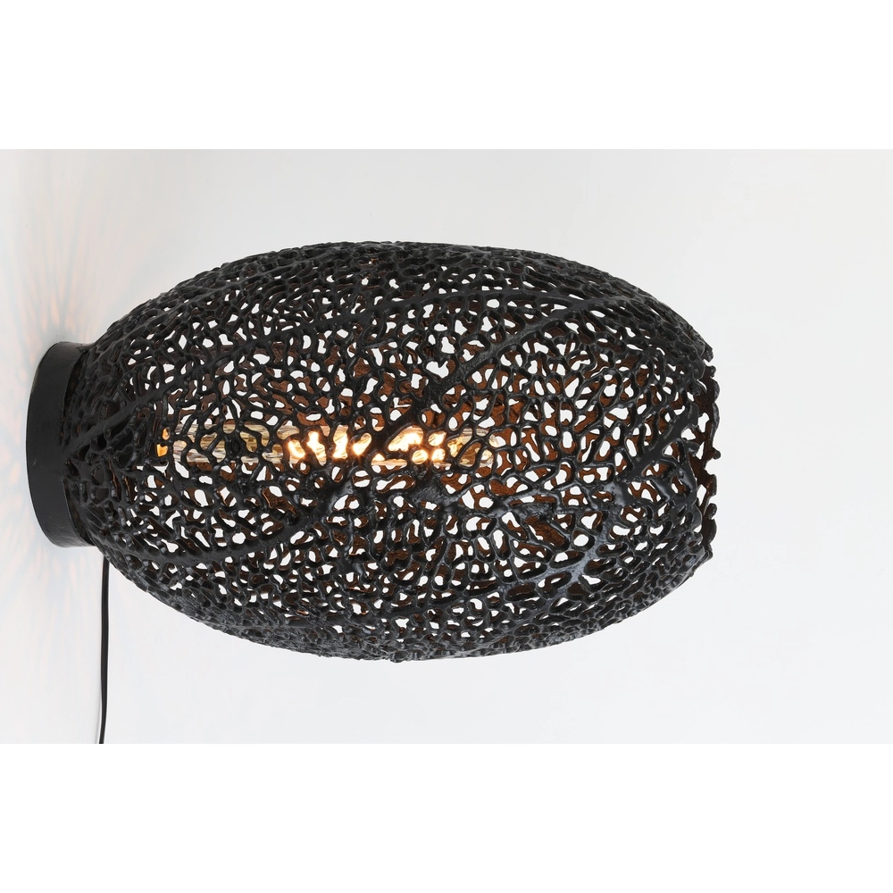 Design tafellamp Sinula Ø 33cm - zwart Light & Living 8717807614515