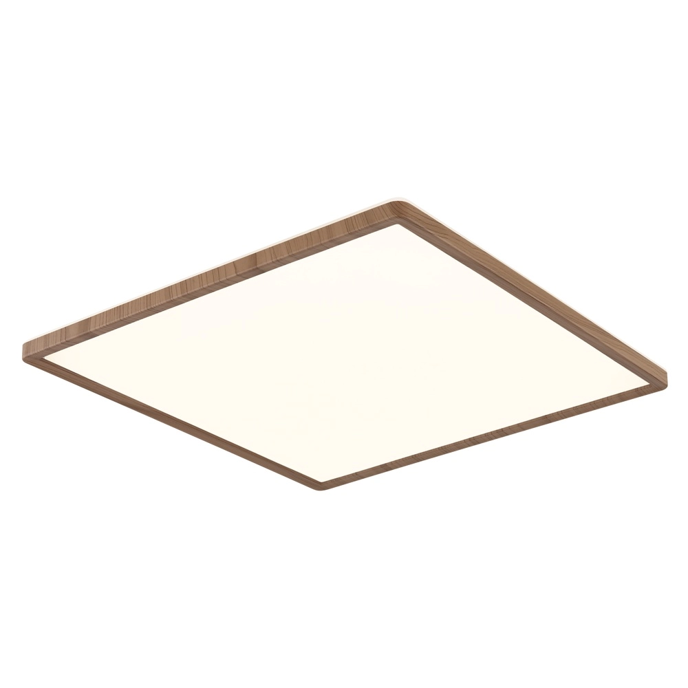 Plafonniere Sapana vierkant 42cm hout