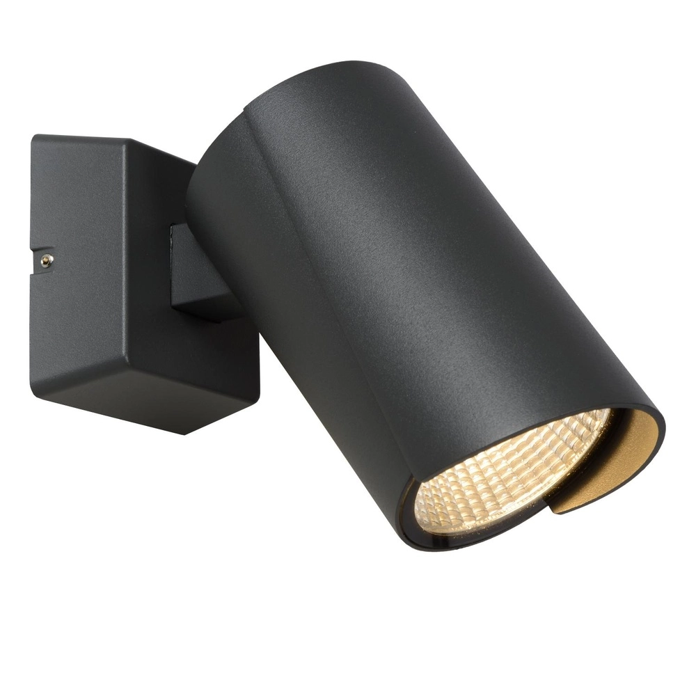 Design wandlamp Manal antraciet Lucide 5411212271686
