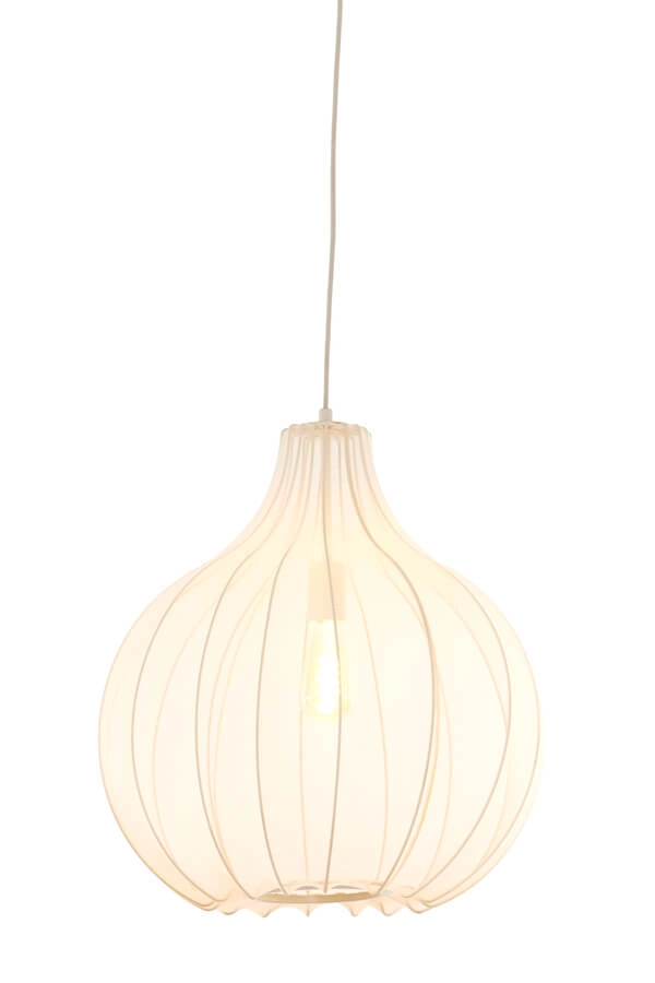 Crème hanglamp Elati Ø 50cm japandi