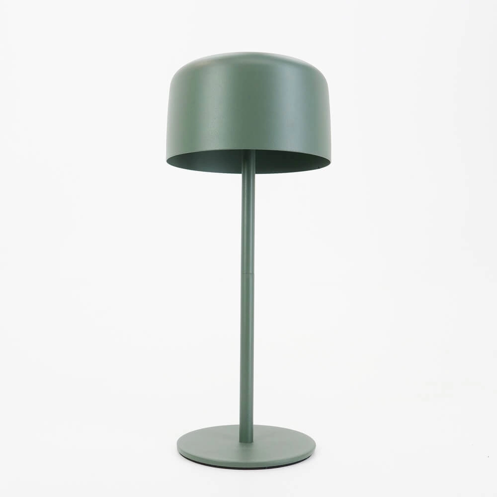 Strakke tafellamp Roccanova solar groen met usb Eglo 9008606355051