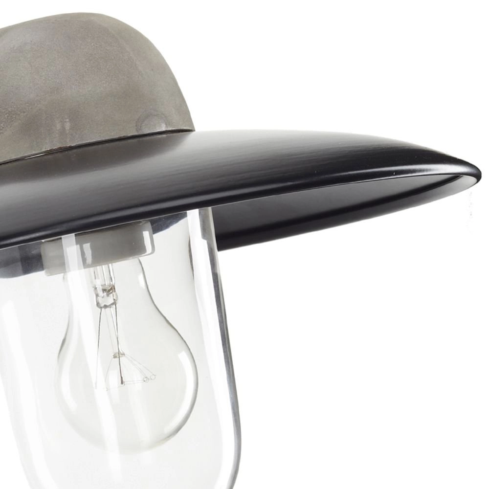 Industrie stallamp Fabrique metaalgrijs met zwart KS Verlichting 8714732119641