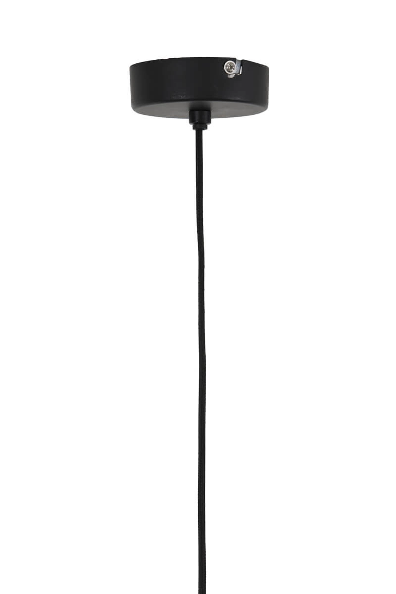 Landelijke hanglamp Kylie zwart Ø 30cm Light & Living 8717807083182