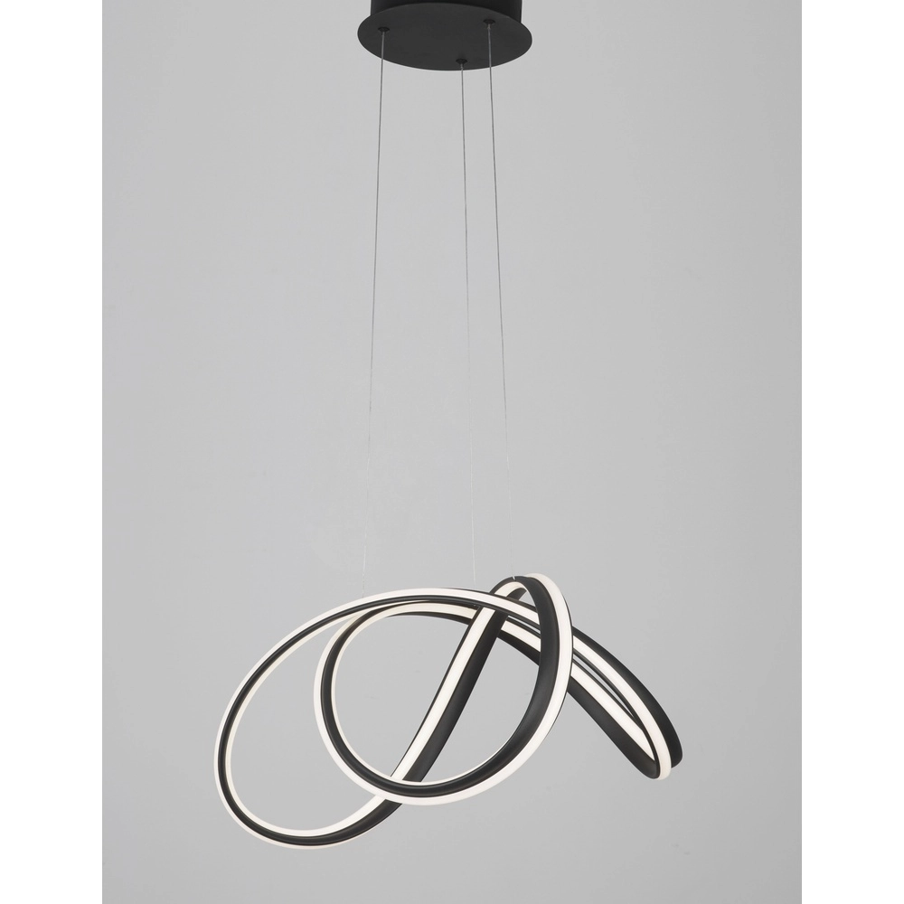 Design hanglamp Truno zwart