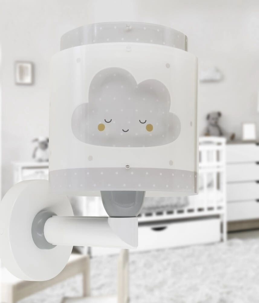 Kinderkamer wandlamp Baby Dreams grijs Dalber 8420406760193