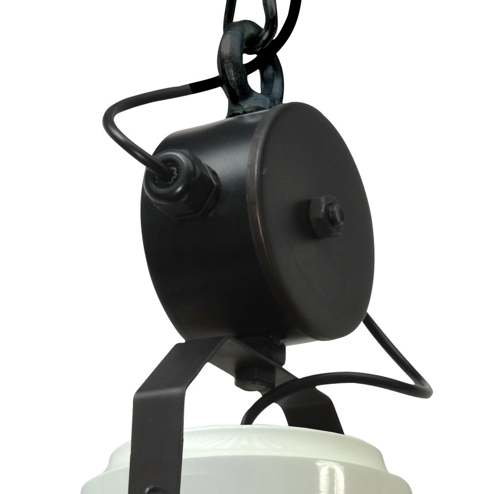 Retro industrie hanglamp Industria 44 Bud wit met zwart Masterlight 8718121232737
