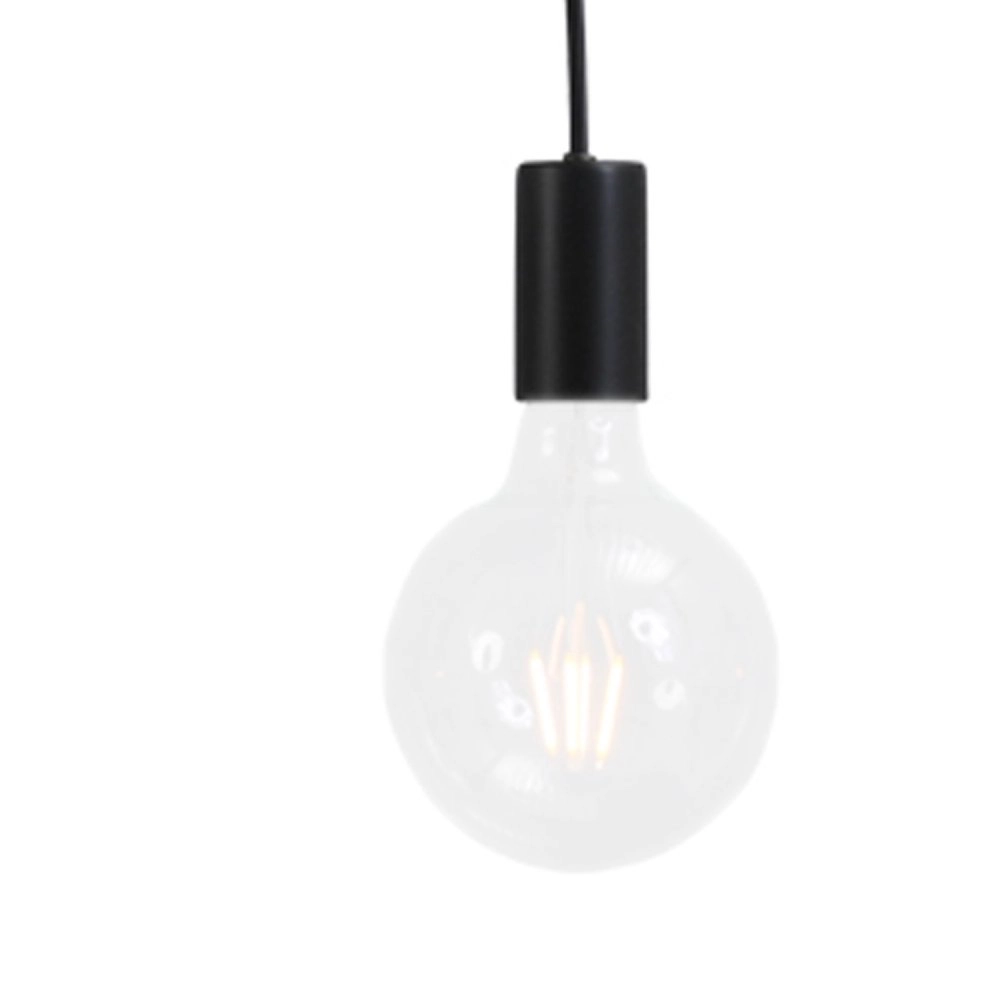 Zwarte pendel hanglamp Concepto 3-lichts Masterlight 8718121142388
