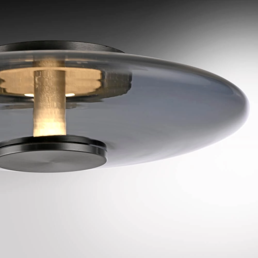 Design tafellamp Pure Vitrum grijs Paul Neuhaus 4012248382707