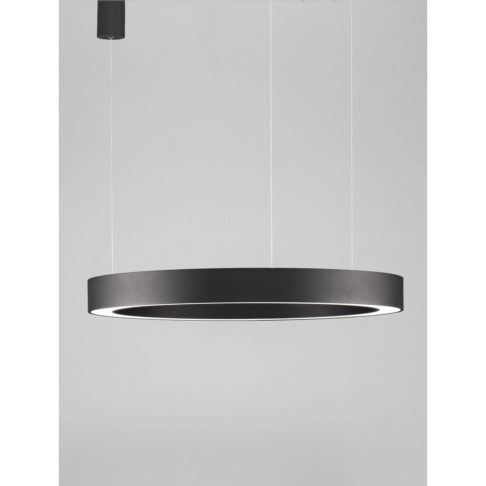 Hanglamp Morbido zwart Ø 80cm Lyora 5212017438676