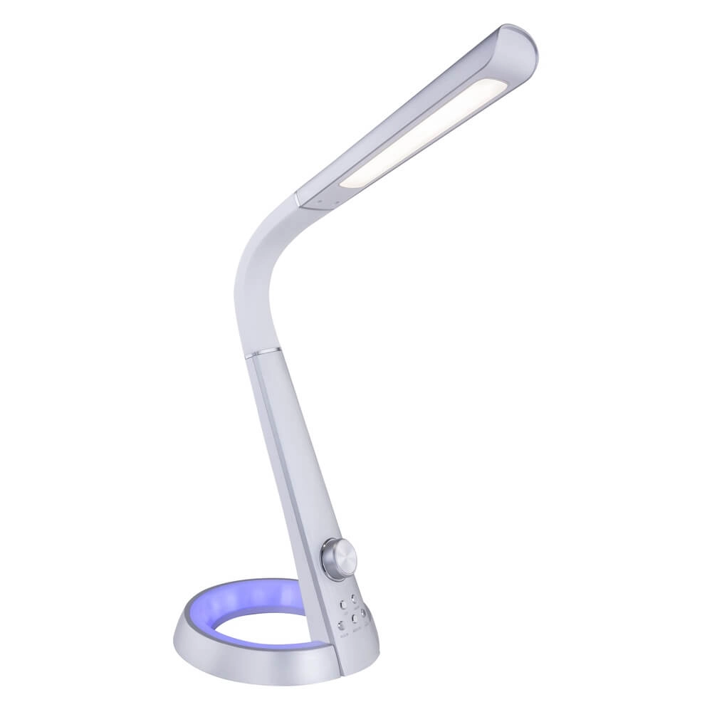 Bureaulamp Mitti zilvergrijs Globo 9007371384716