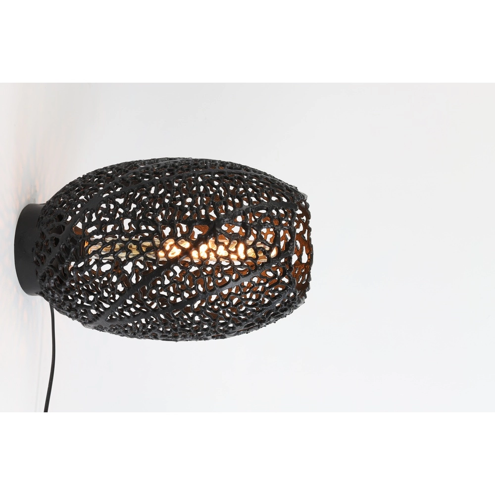 Design tafellamp Sinula Ø 24cm - zwart Light & Living 8717807614492