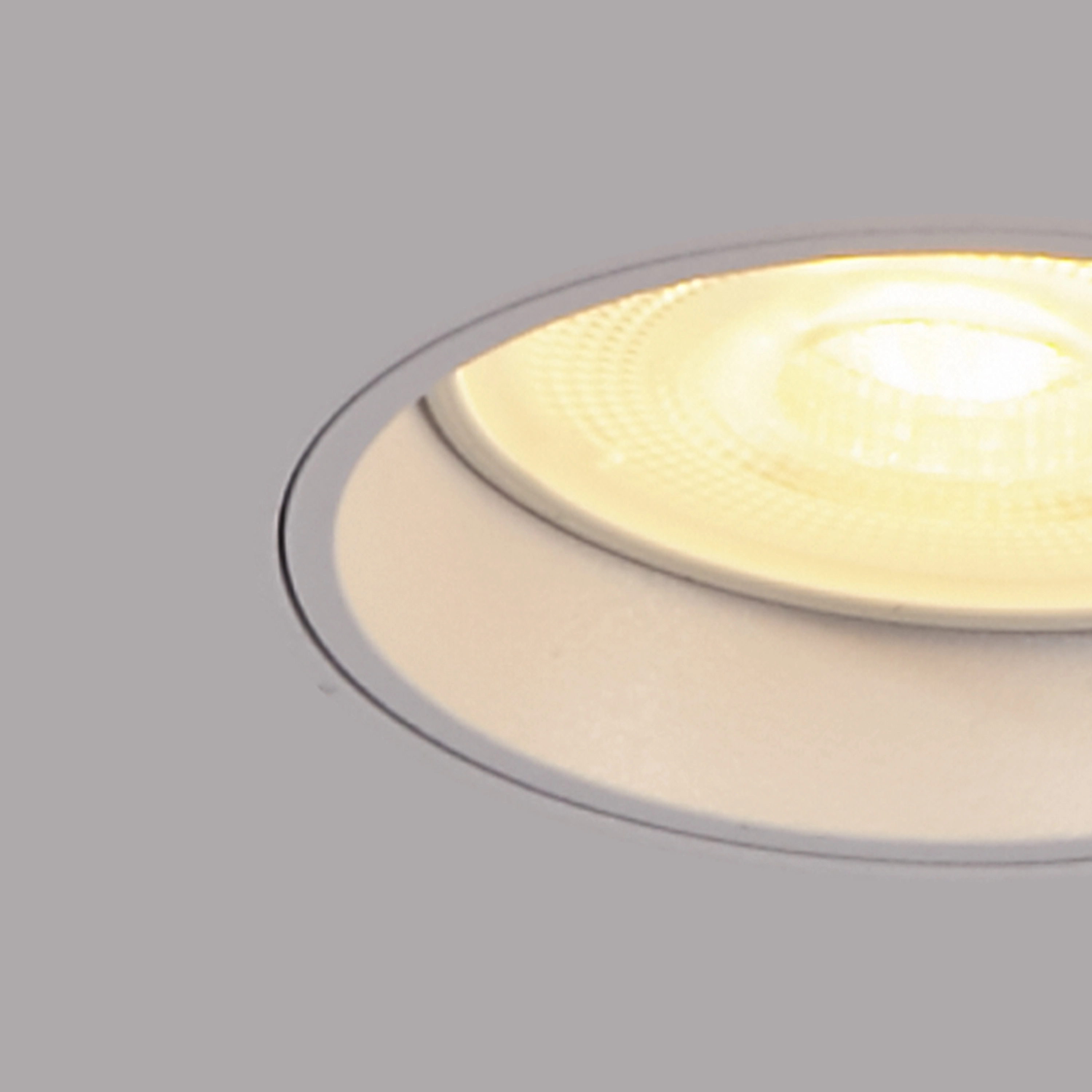 Inbouw stucspot Mini wit zonder randje Lyora 5053423275598