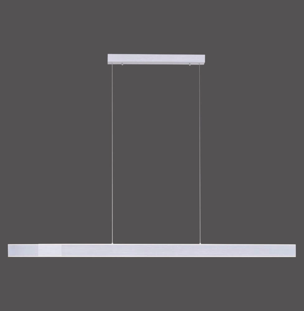 Strakke hanglamp Pure Lume aluminium Paul Neuhaus 4012248352212