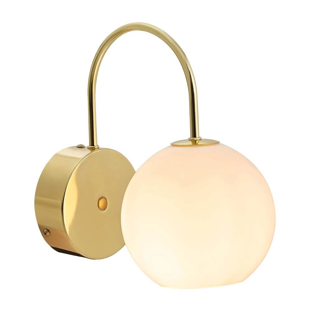 Wandlamp Franca messing