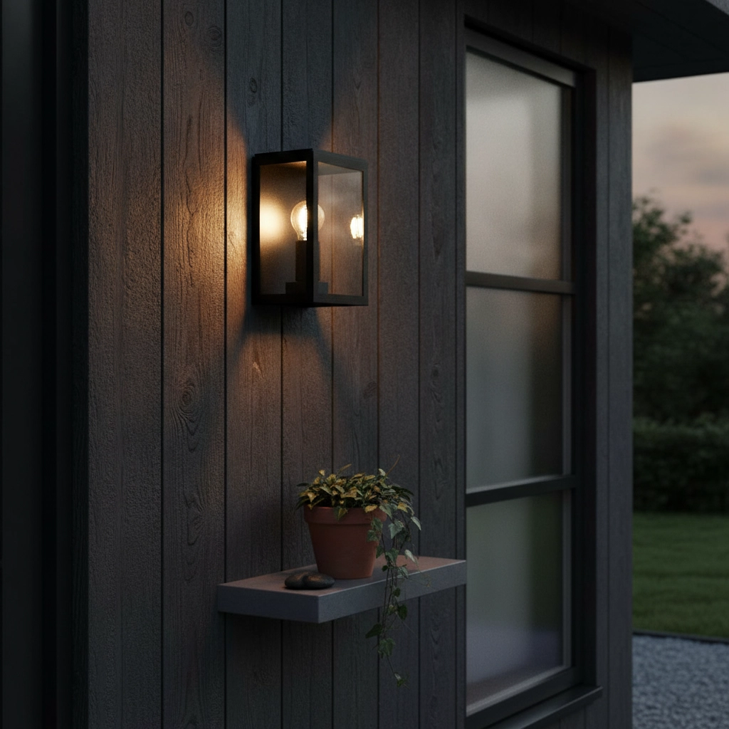 Buitenlamp landelijke stijl Rowin 25cm